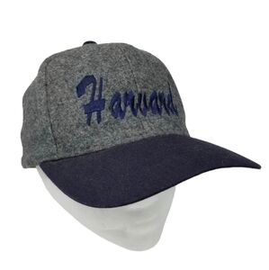 Vintage Harvard University Gray Snapback Hat Baseball Cap Broner Stitched Wool